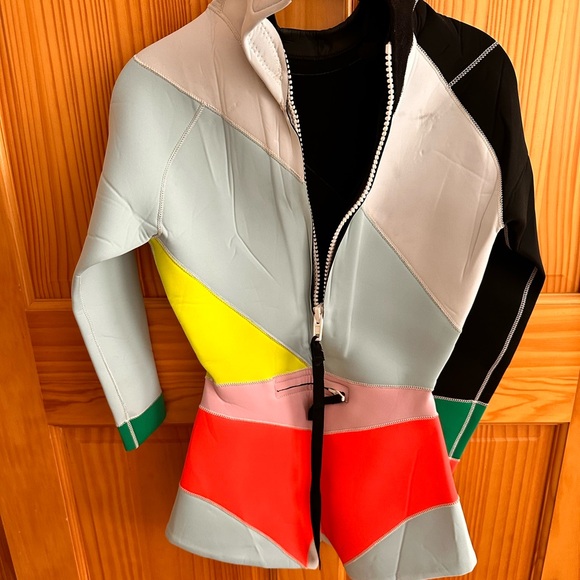 Cinthia Rowley Color blocked long sleeve Wetsuit - Picture 3 of 4